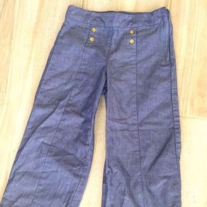 Trendy wide leg Janie and Jack sz5